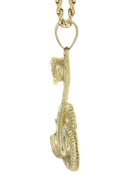 10K Yellow Gold Cobra Necklace | Appx. 18.1 Grams