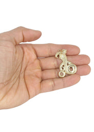 10K Yellow Gold Cobra Necklace | Appx. 18.1 Grams