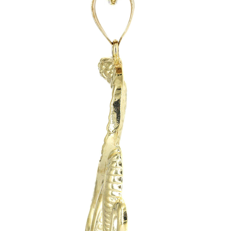 10K Yellow Gold Cobra Necklace | Appx. 21.7 Grams