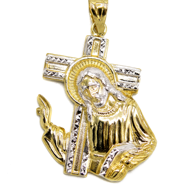 10K Gold Jesus Cross Pendant | 3.2 Grams