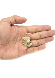10K Gold Jesus Cross Pendant | 3.2 Grams