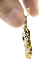 10K Gold Jesus Cross Pendant | 3.2 Grams
