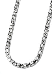 Silver Chain - Mens White Chain / Coreana Chain / 2 MM