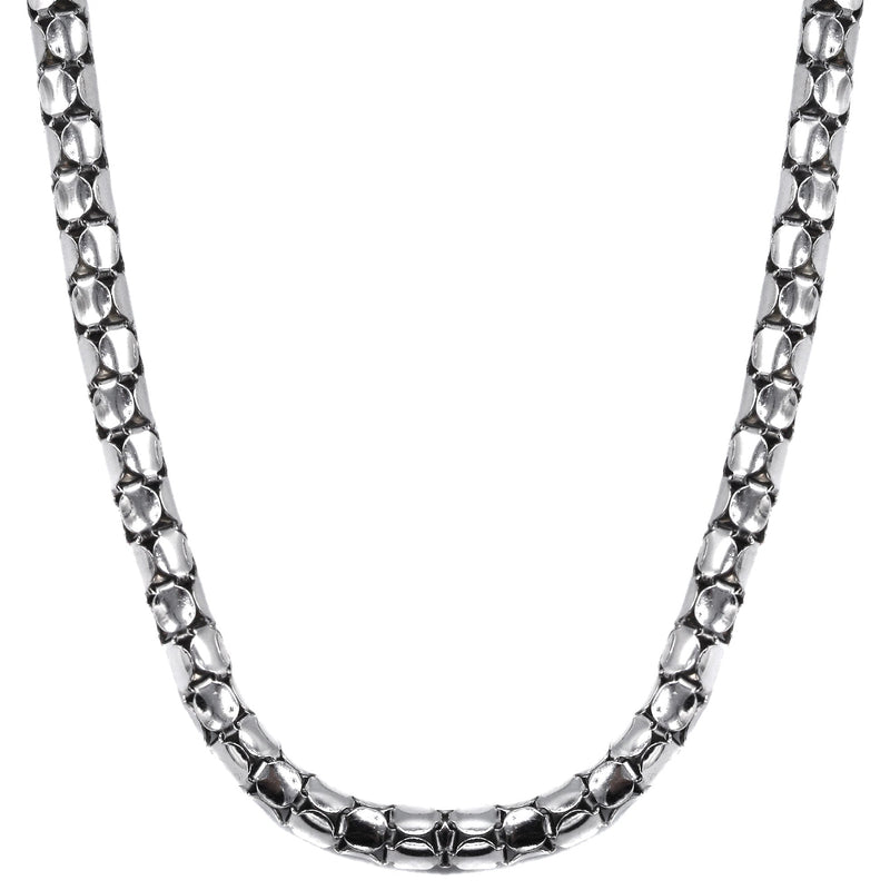 Silver Chain - Mens White Chain / Coreana Chain