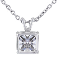 Women Jewelry - Diamond Necklace For Women | Lab Grown Cushion Diamond Solitaire Pendant