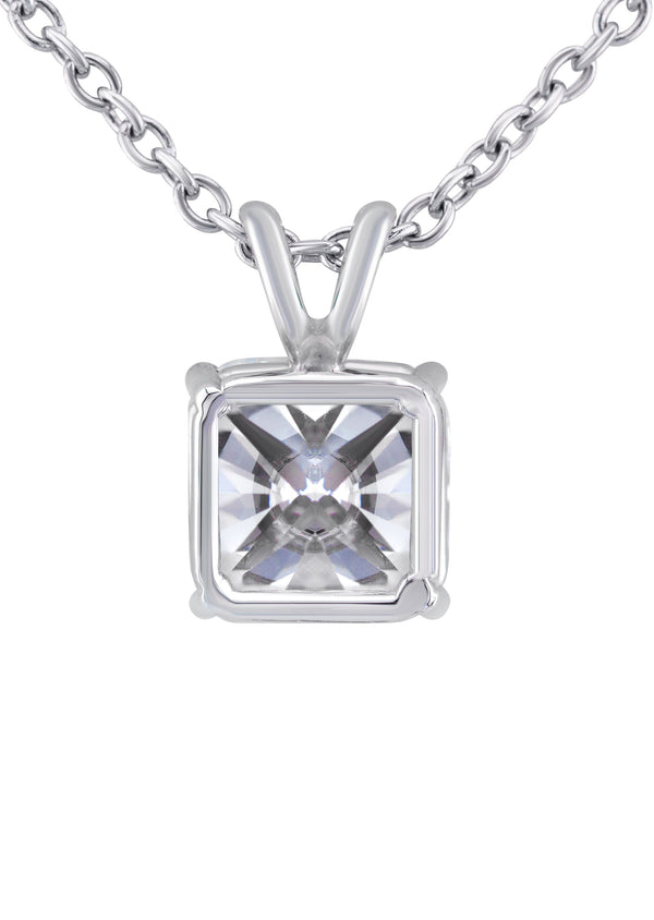 Women Jewelry - Diamond Necklace For Women | Lab Grown Cushion Diamond Solitaire Pendant