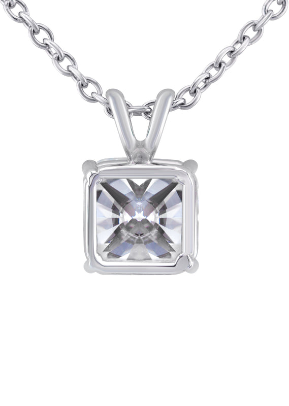 Women Jewelry - Diamond Necklace For Women | Lab Grown Cushion Diamond Solitaire Pendant