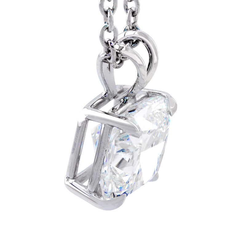 Women Jewelry - Diamond Necklace For Women | Lab Grown Cushion Diamond Solitaire Pendant