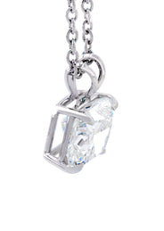 Women Jewelry - Diamond Necklace For Women | Lab Grown Cushion Diamond Solitaire Pendant