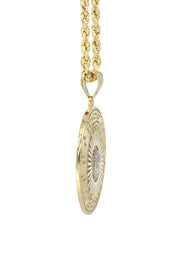 10K Yellow Gold Medusa Style Necklace | Appx. 18.4 Grams