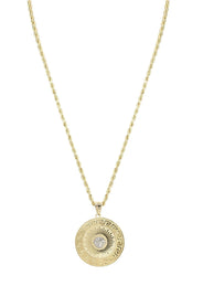 10K Yellow Gold Medusa Style Necklace | Appx. 18.4 Grams