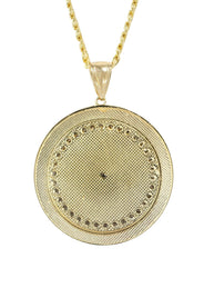 10K Yellow Gold Medusa Style Necklace | Appx. 29.9 Grams