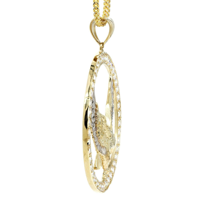 10K Yellow Gold Eagle Necklace | Appx. 19 Grams