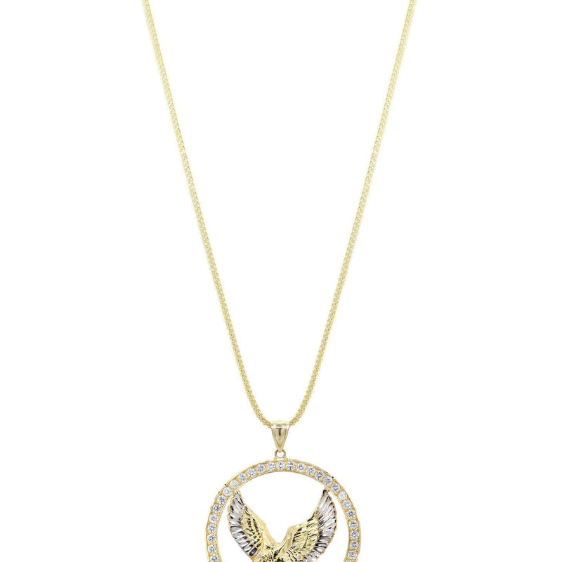 10K Yellow Gold Eagle Necklace | Appx. 19 Grams