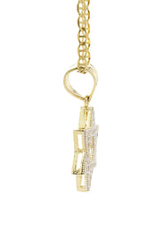 10K Yellow Gold Mariner  Star Necklace | Appx. 5 Grams