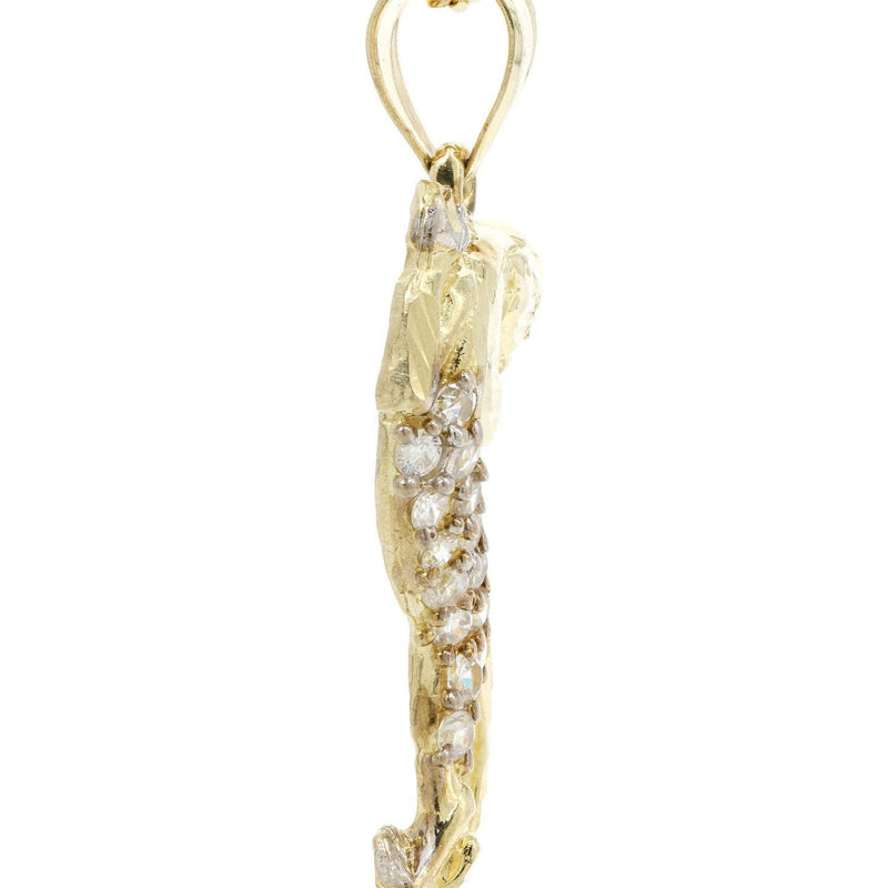 10K Yellow Gold Figaro  Tiger Necklace | Appx. 12 Grams