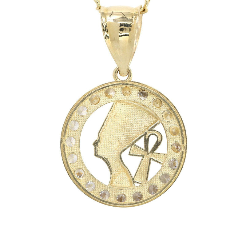 10K Yellow Gold Figaro  Pharaoh Necklace | Appx. 10.2 Grams