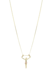 10K Yellow Gold Mariner Crucifix Necklace | Appx. 3.5 Grams