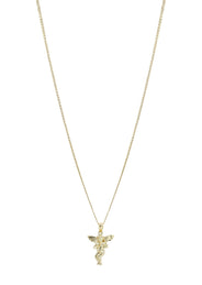 10K Yellow Gold Necklace & Angel Necklace | Appx. 6.3 Grams