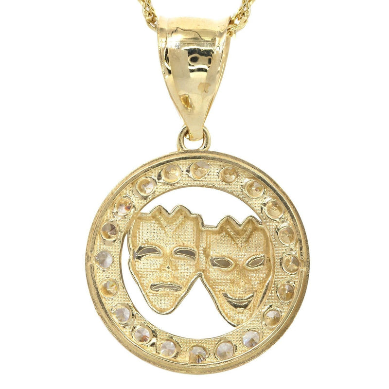 10K Yellow Gold Fancy Link  Theater Necklace | Appx. 5.8 Grams