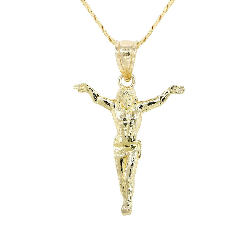 10K Gold Crucifix Necklace | Appx. 5.7 Grams