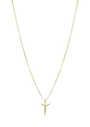 10K Gold Crucifix Necklace | Appx. 5.7 Grams