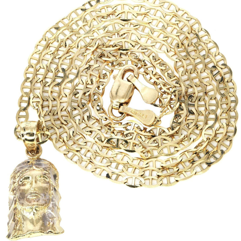 10K Gold Jesus Piece Necklace | Appx. 5.8 Grams