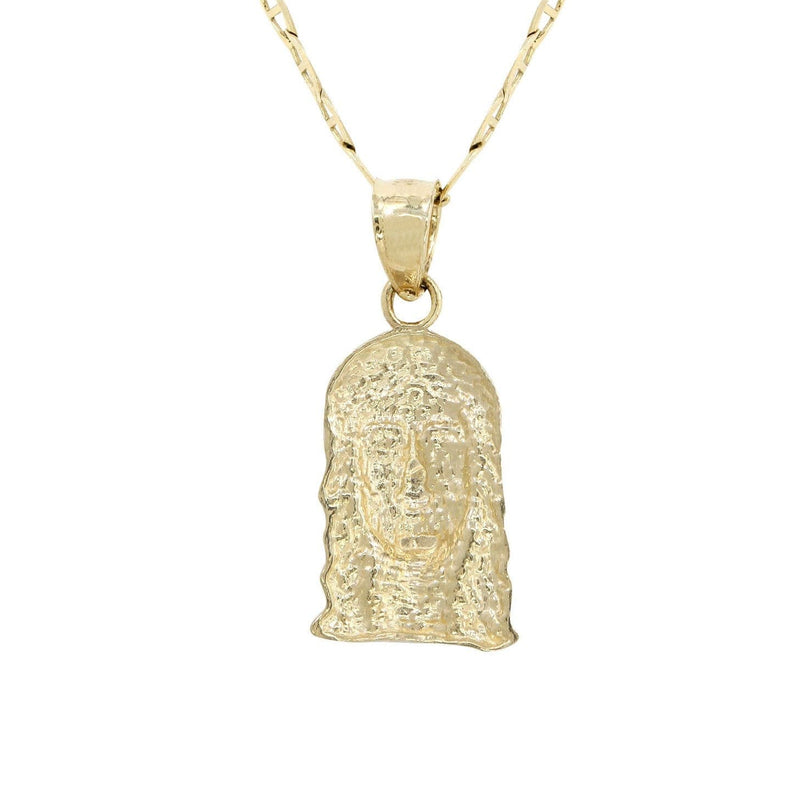 10K Gold Jesus Piece Necklace | Appx. 5.8 Grams