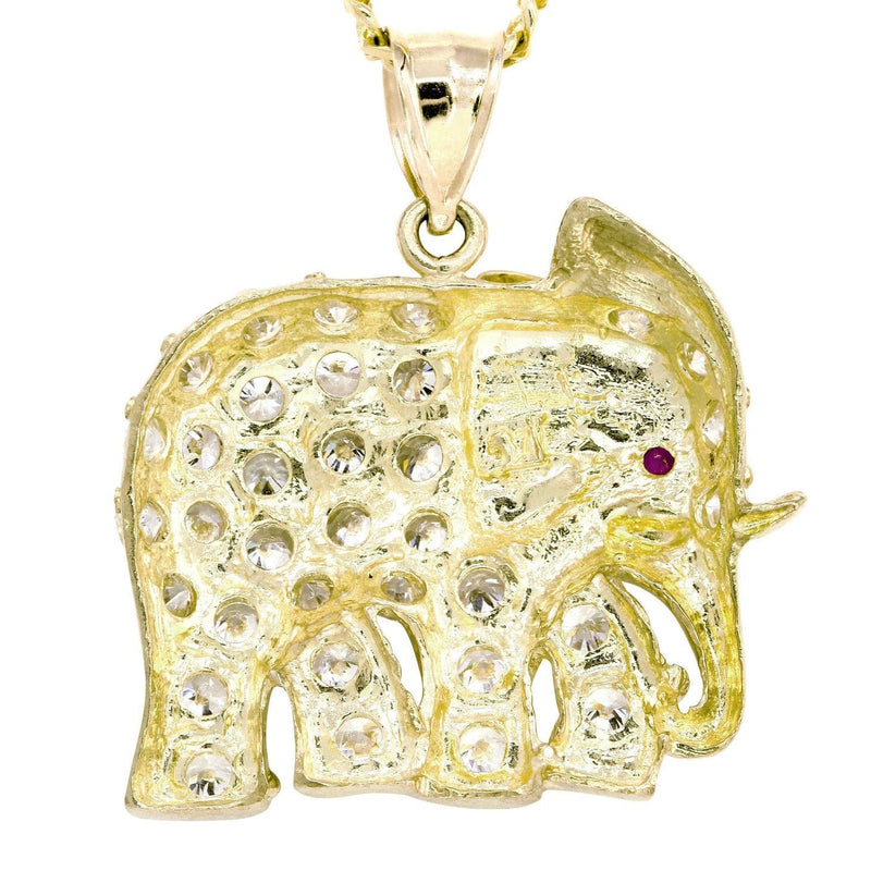 10K Yellow Gold Elephant | Appx. 20.1 Grams
