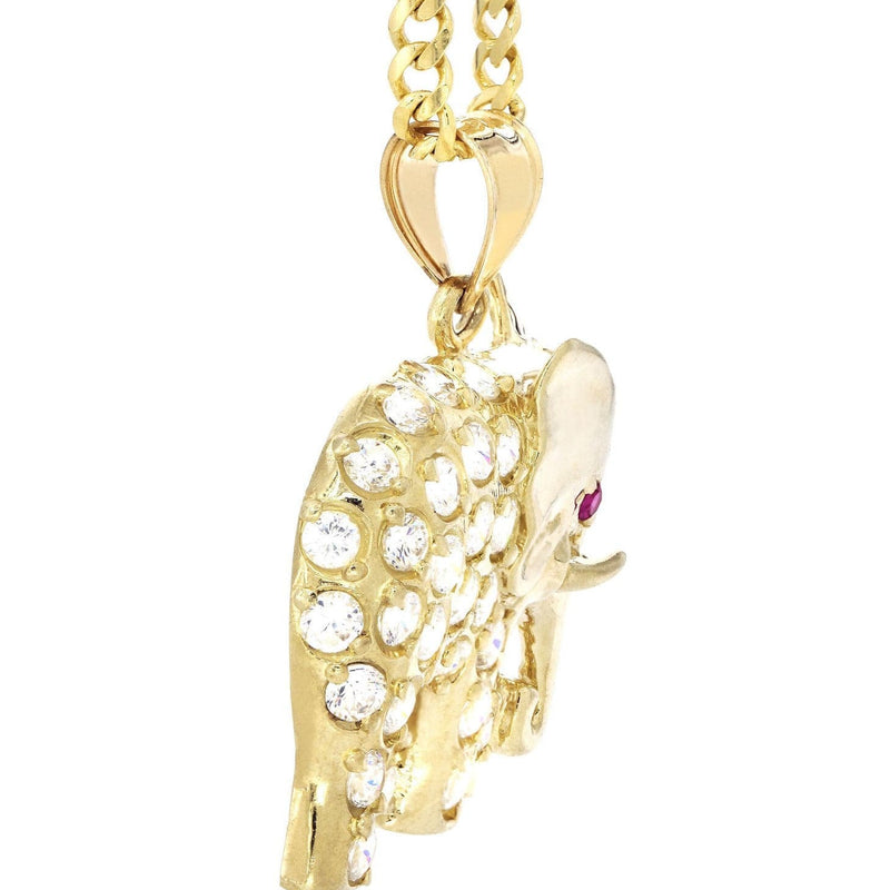 10K Yellow Gold Elephant | Appx. 20.1 Grams