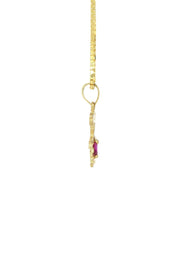 10K Yellow Gold Box  Children Necklace | Appx. 5.2 Grams