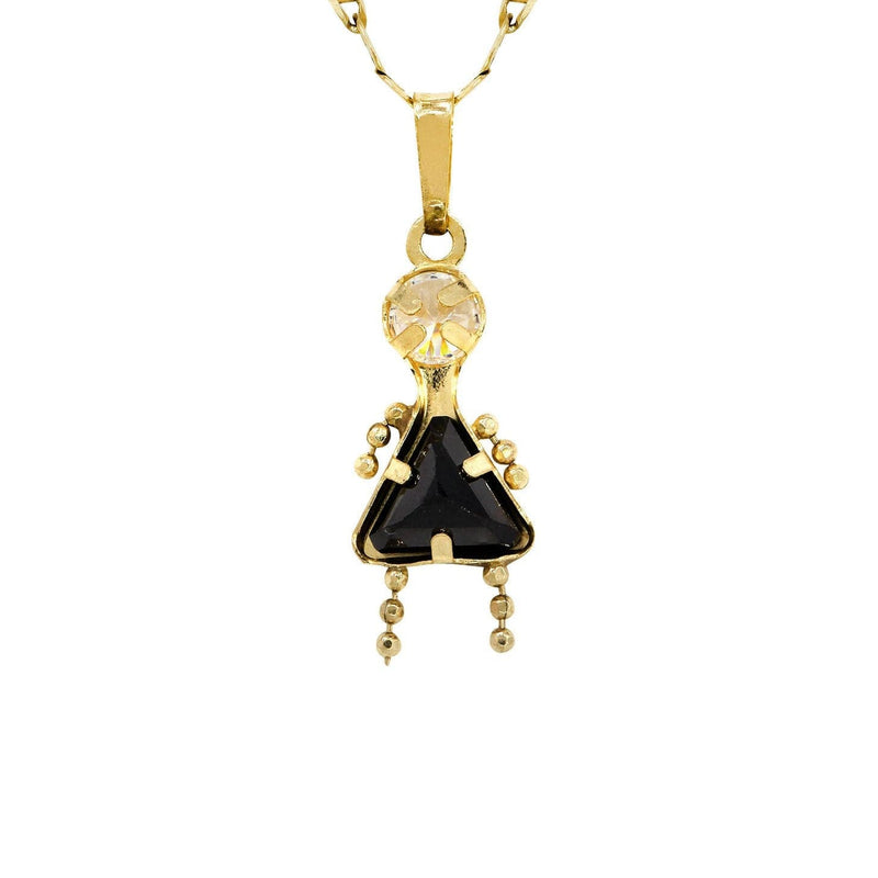 10K Yellow Gold Mariner  Children Necklace | Appx. 3.2 Grams