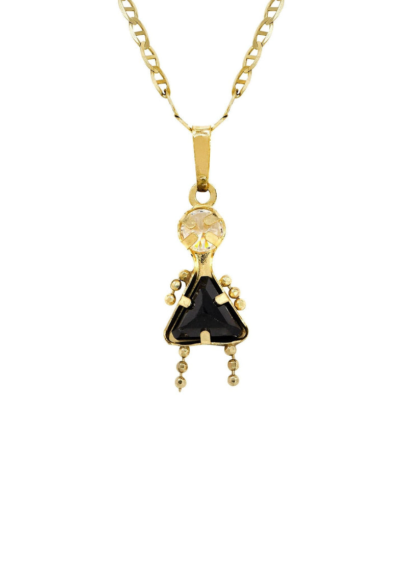 10K Yellow Gold Mariner  Children Necklace | Appx. 3.2 Grams