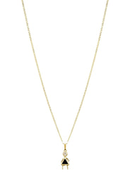 10K Yellow Gold Mariner  Children Necklace | Appx. 3.2 Grams