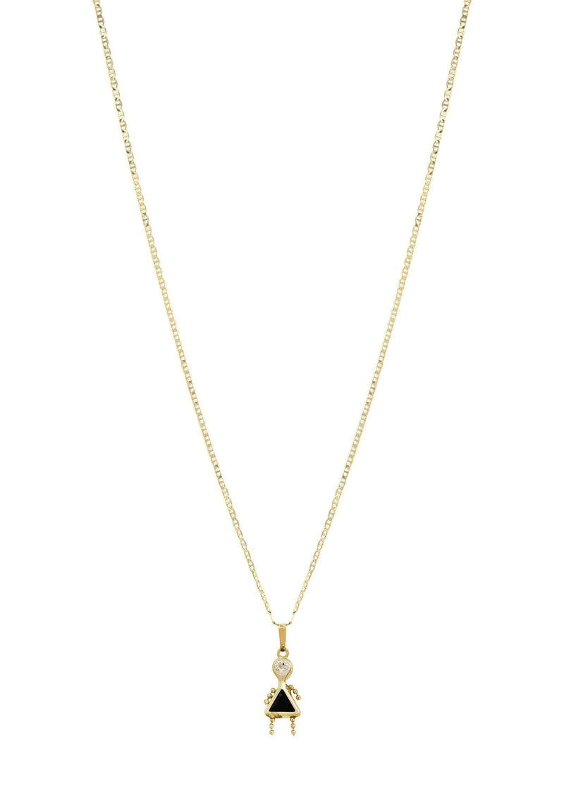 10K Yellow Gold Mariner  Children Necklace | Appx. 3.2 Grams