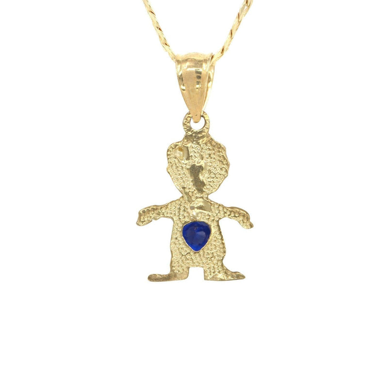 10K Yellow Gold Necklace & Cz Children Necklace | Appx. 5.8 Grams