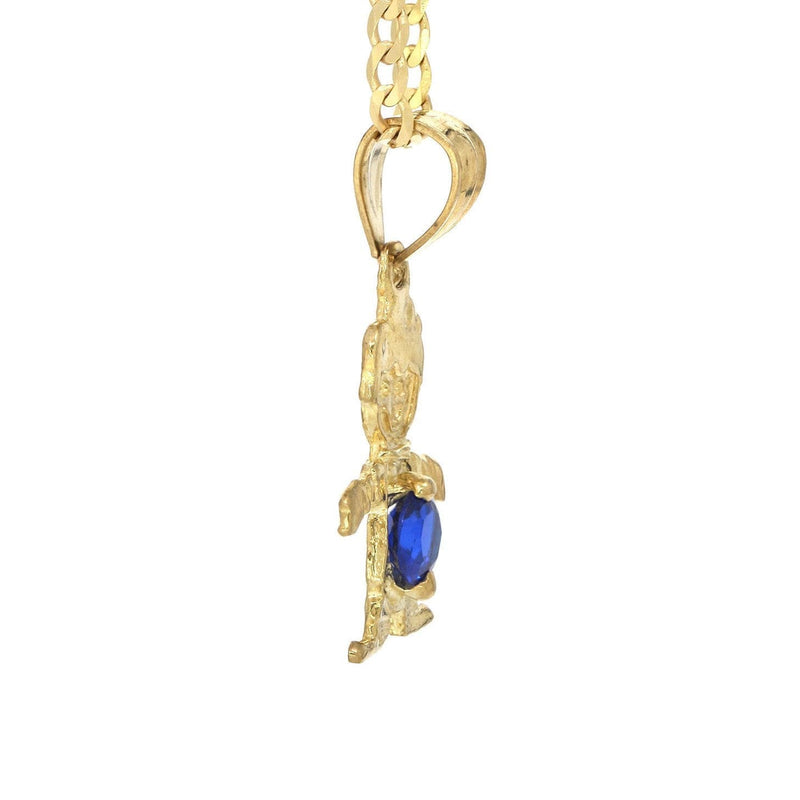 10K Yellow Gold Necklace & Cz Children Necklace | Appx. 5.8 Grams