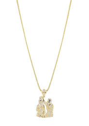 10K Yellow Gold Jesus Piece Chain | Appx. 15.3 Grams