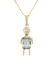 10K Yellow Gold Figaro  Children Necklace | Appx. 5.8 Grams