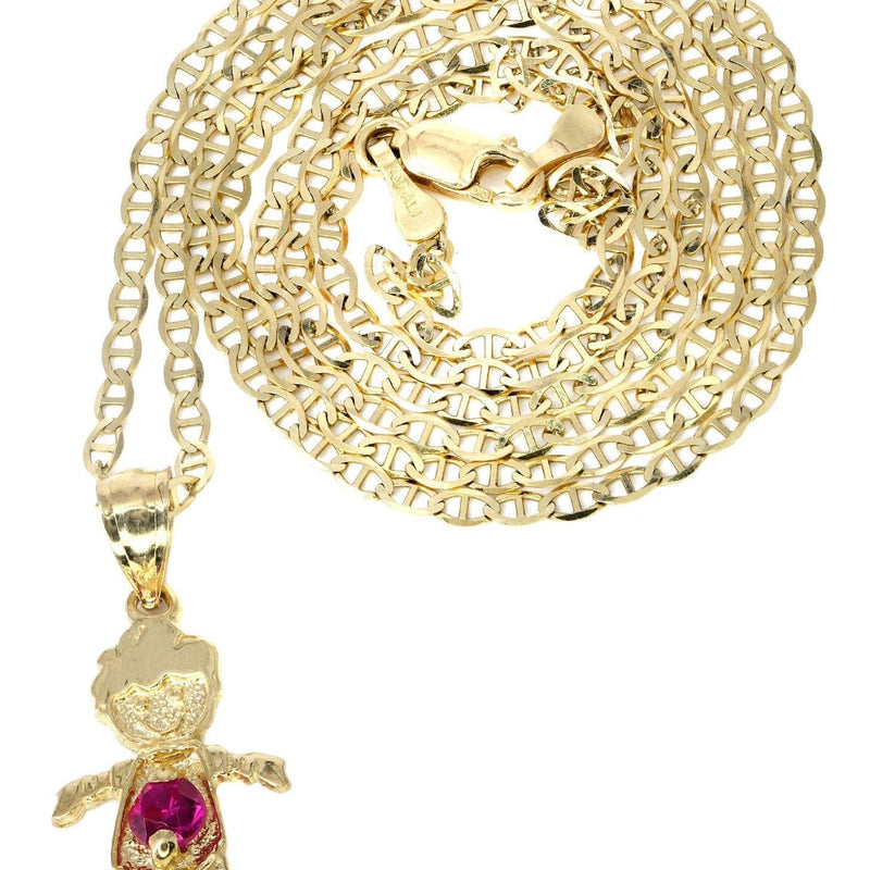 10K Yellow Gold Mariner  Children Necklace | Appx. 3 Grams