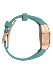 Frost NYC Womens Watch - Automatic Skeleton Rose Gold | WFRST-01-L-R Turquoise Band | Pre - Sale