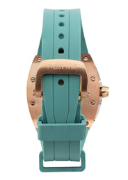 Frost NYC Womens Watch - Automatic Skeleton Rose Gold | WFRST-01-L-R Turquoise Band | Pre - Sale