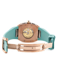 Frost NYC Womens Watch - Automatic Skeleton Rose Gold | WFRST-01-L-R Turquoise Band | Pre - Sale