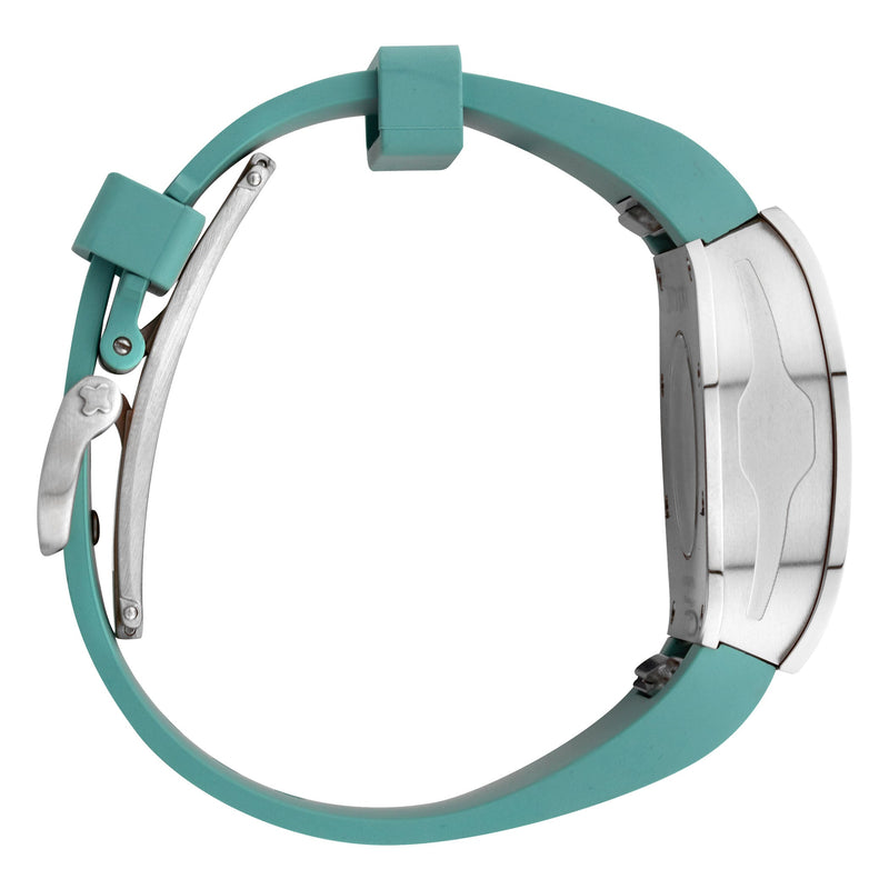Frost NYC Evolution Women's Watch - Automatic Skeleton Steel Caged Heart | WFRST-01-H-S Turquoise Band | Pre - Sale