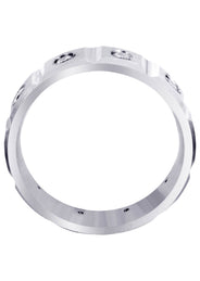 Diamond Mens Wedding Band | 0.5 Carats | Satin Finish (Tobias)