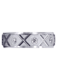 Classic Diamond Mens Wedding Band | 0.4 Carats (Cristian)