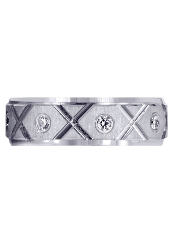 Classic Diamond Mens Wedding Band | 0.4 Carats (Cristian)