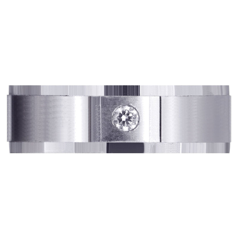 Classic Diamond Mens Wedding Band | 0.07 Carats (Cash)