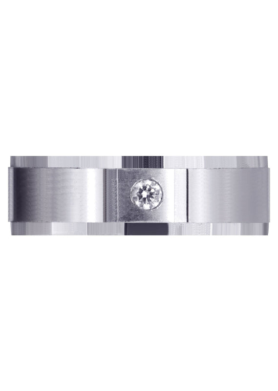 Classic Diamond Mens Wedding Band | 0.07 Carats (Cash)