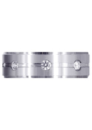 Classic Diamond Mens Wedding Band | 0.56 Carats (Amari)